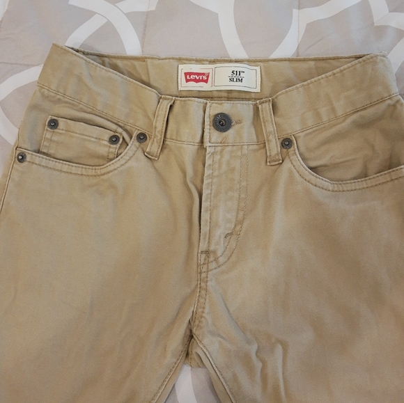 Levi's Other - Tan Levi's 25x25 511 slim fit jeans
